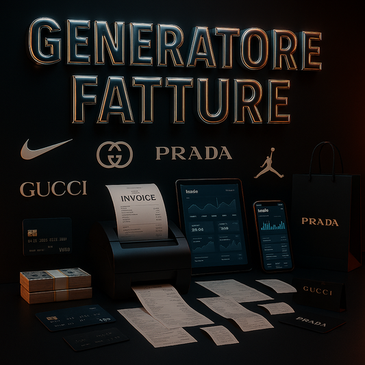 Crx$tyHustle™ - GENERATORE FATTURE (100+ Brand)