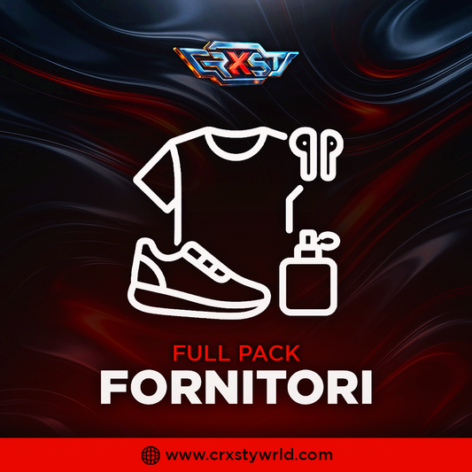 3 | FULL PACK FORNITORI - CrxstyWrld™ ⭐⭐⭐⭐⭐