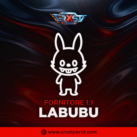 FORNITORE LABUBU - CrxstyWrld™ ⭐⭐⭐⭐⭐