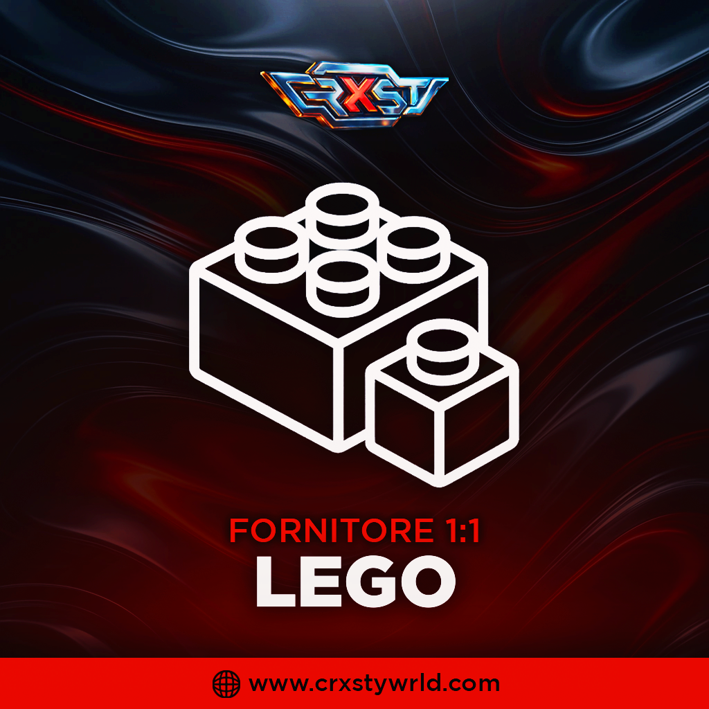 FORNITORE LEGO (5+ FORNITORI) - CrxstyWrld™ ⭐⭐⭐⭐⭐