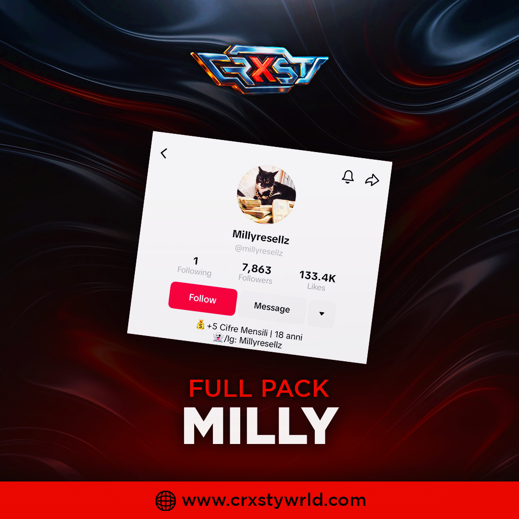 FULL PACK PODZBYMILLY - CrxstyWrld™ ⭐⭐⭐⭐⭐