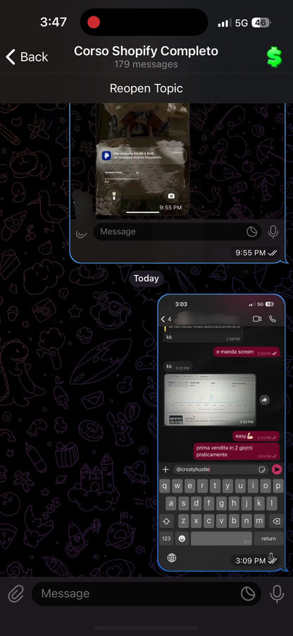 PERCORSO SHOPIFY PRODOTTI DIGITALI - CrxstyWrld™ ⭐⭐⭐⭐⭐