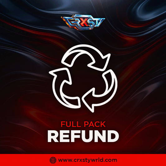 FULL PACK REFUND (10+ METODI) - CrxstyWrld™ ⭐⭐⭐⭐⭐